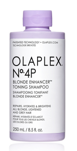 Шампунь тонирующий Система защиты для светлых волос - Olaplex No.4P Blonde Enhancer Toning Shampoo