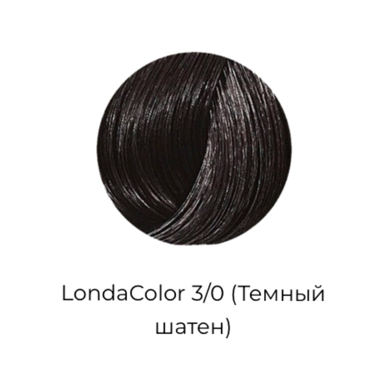 Стойкая крем-краска для волос Темный шатен - Londa Professional Permanent Extra Rich 3/0