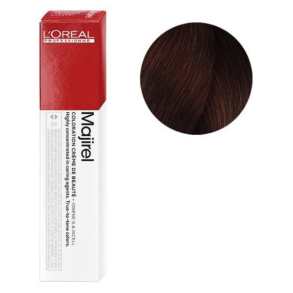 Стойкая крем-краска для волос, 4.56 шатен красное дерево красный - L'Oreal Professionnel Majirel