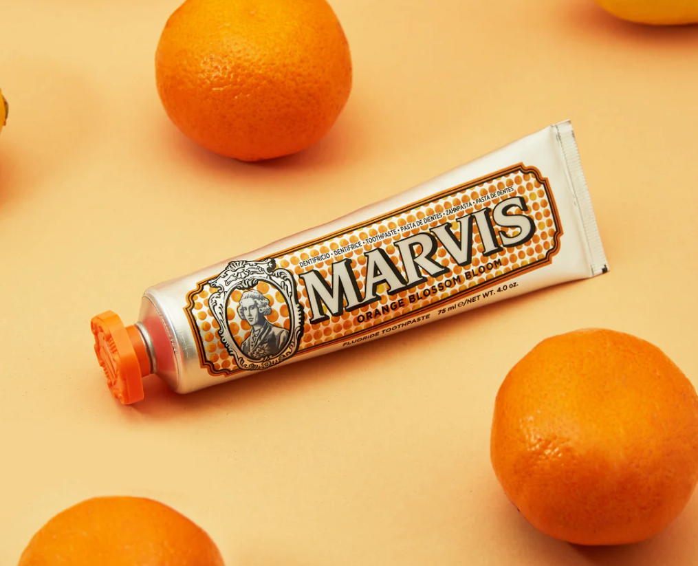 Зубная паста Цветок апельсина мятная оранжевая - Marvis Toothpaste Orange Blossom Bloom 