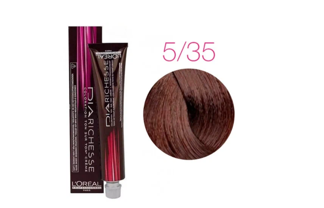 Краска для волос, 5.35 шоколадный каштан - L'Oreal Professionnel Dia Richesse