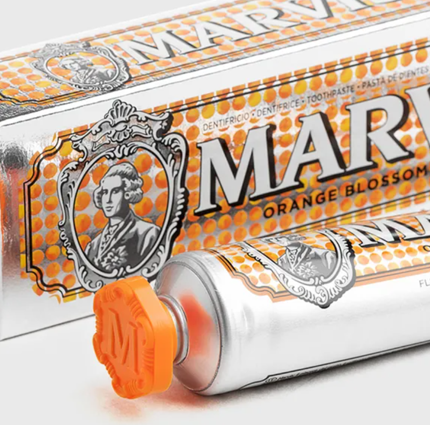 Зубная паста Цветок апельсина мятная оранжевая - Marvis Toothpaste Orange Blossom Bloom 