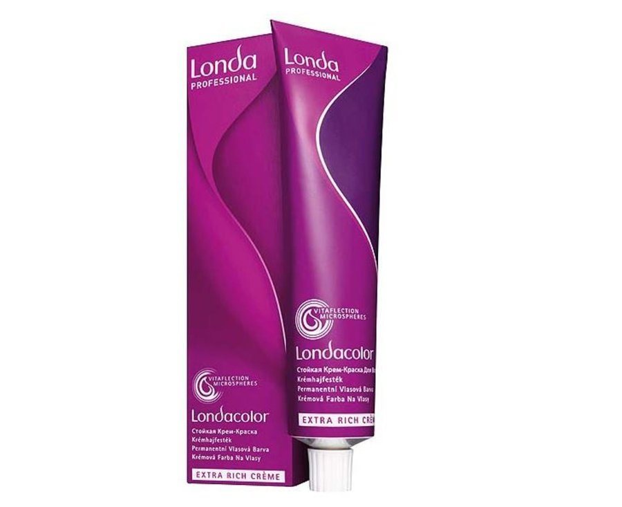 Стойкая крем-краска Londacolor Creme Extra Rich, 6/16 темный блондин пепельно-фиолетовый