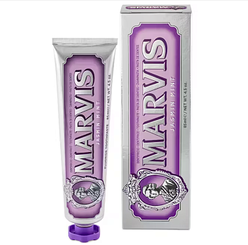 Зубная паста со вкусом мяты и жасмина - Marvis Jasmin Mint Toothpaste