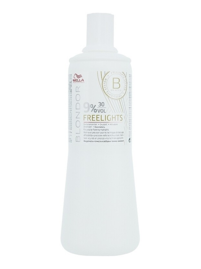 Окисляющая эмульсия - Wella Blondor Freelights 9% 30 vol