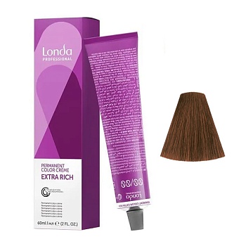 Стойкая крем-краска светлый шатен коричневый - Londa Professional Londacolor Creme Extra Rich 5/7 60 мл