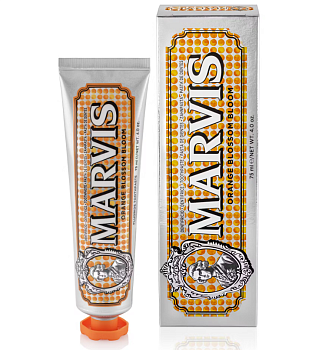 Зубная паста Цветок апельсина мятная оранжевая - Marvis Toothpaste Orange Blossom Bloom 