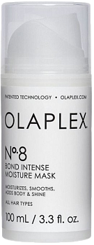 Увлажняющая маска для восстановления структуры волос - Olaplex No.8 Bond Intense Moisture Mask