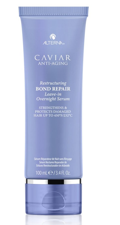 Регенерирующая ночная сыворотка для омоложения волос - (Alterna Caviar Anti-Aging Restructuring Bond Repair Leave-In Overnight Serum)