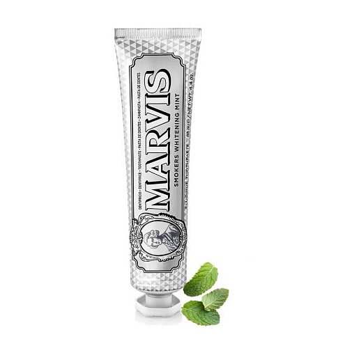 Отбеливающая зубная паста анти-табак со вкусом мяты - Marvis Smokers Whitening Mint Toothpaste