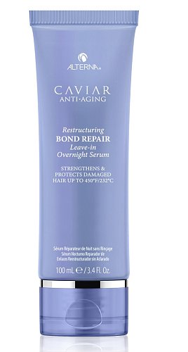 Регенерирующая ночная сыворотка для омоложения волос - (Alterna Caviar Anti-Aging Restructuring Bond Repair Leave-In Overnight Serum)